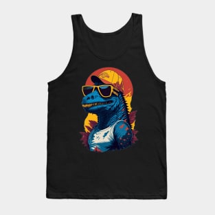 Retro Godzilla Tank Top